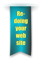 Re-doing your  web site